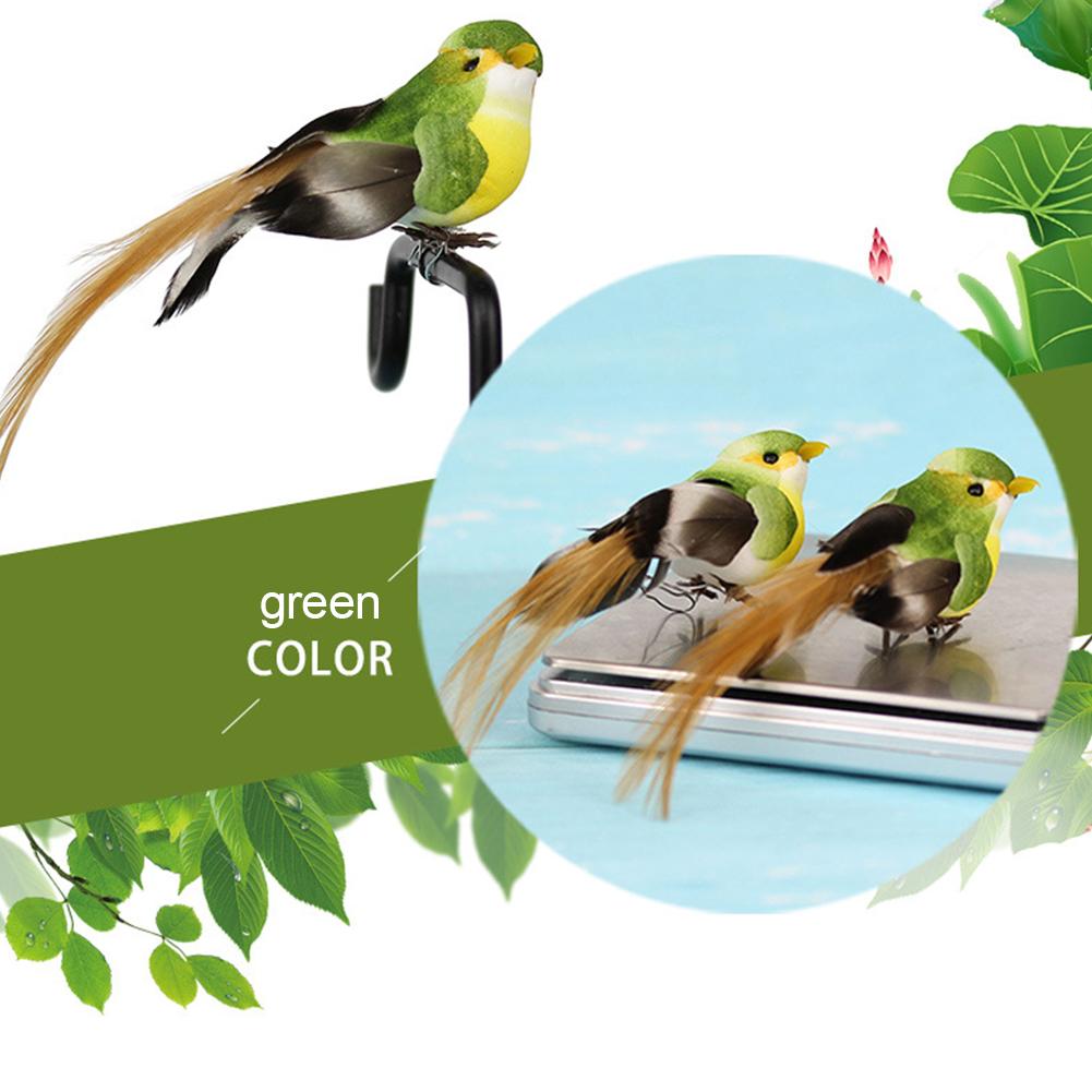12pcs Small Fake Birds for Crafts, Bird Figures Cute Animal Model Ature Bird Figurines Tiny Bird Figurines Tree Binding Artificial Bird Decor