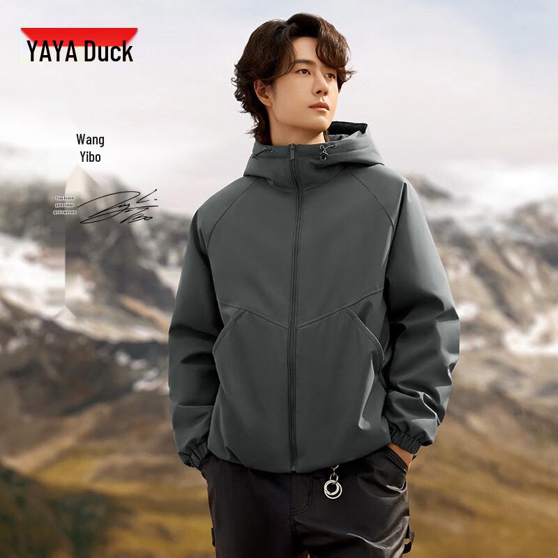 

YAYA Women s Wang Yibo 2025 Winter Outdoor Down Jacket L