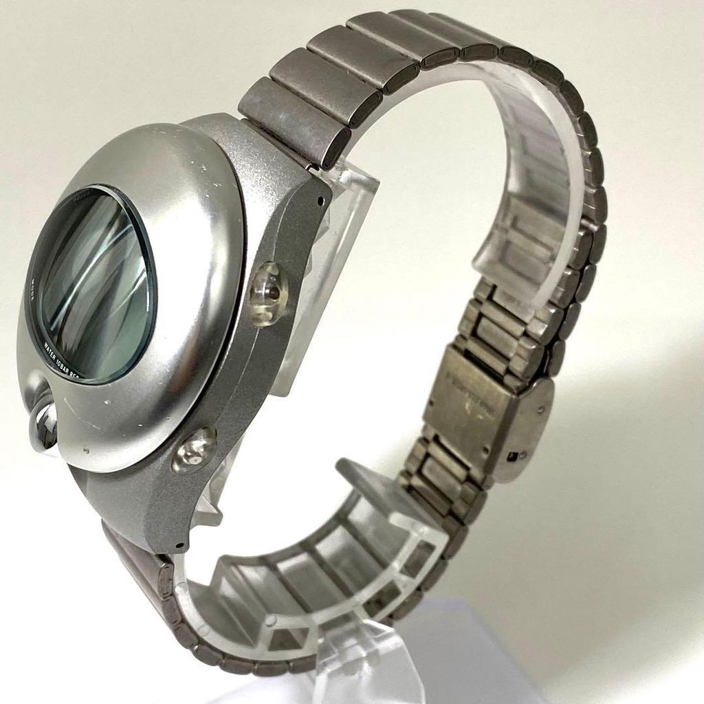 Used Defective LCD 2000s Alba Spoon W650-4060 Watch S000192