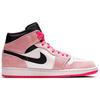 Air Jordan 1 Mid SE Crimson Tint Unisex Sneakers Pink Black-Sail-Hyper-Pink 852542-801