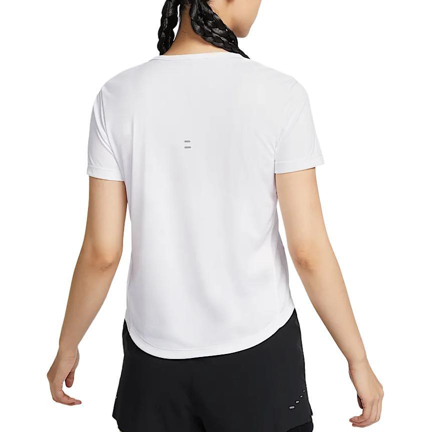 Nike Dri Fit Short Sleeved T Shirts Women's White HQ0649-100