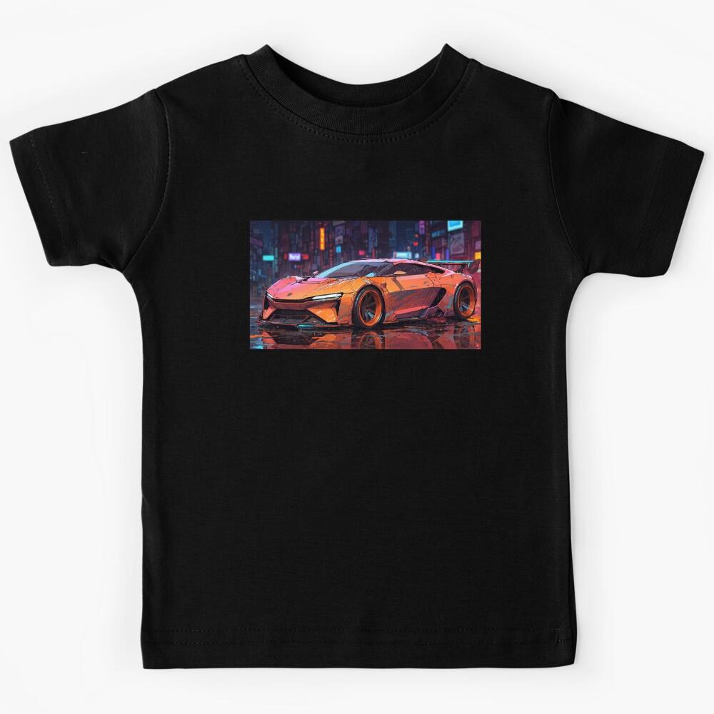 Futuristic Sports Car Kids T-Shirt 160