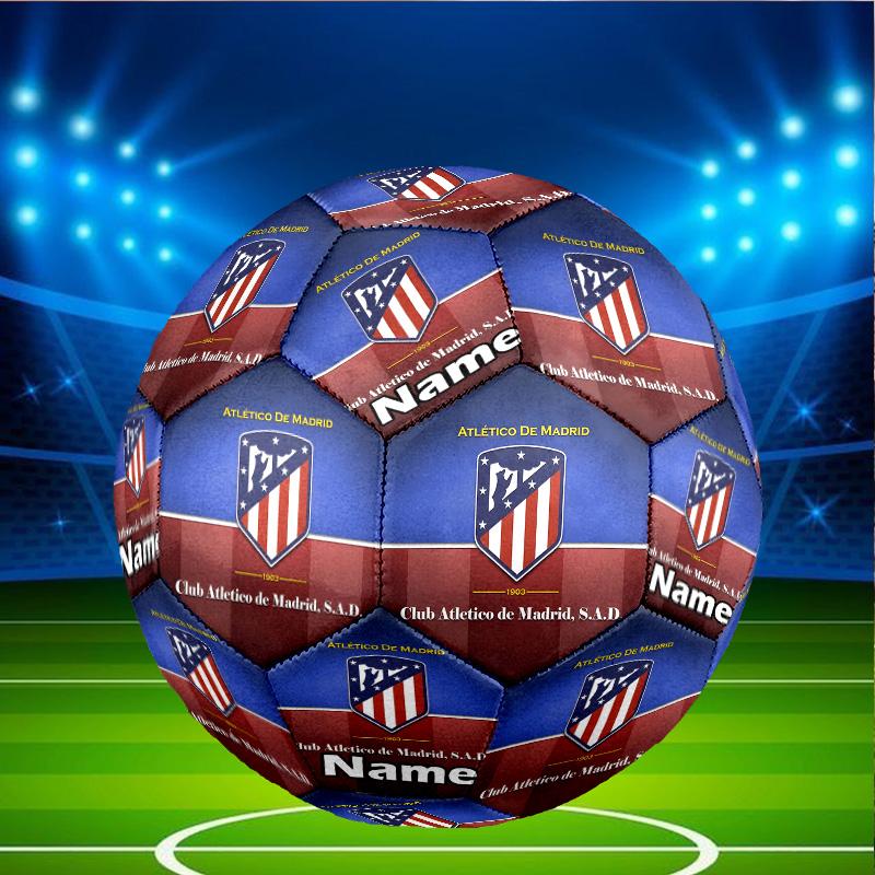 Custom Name Personalized Football team-A Print Size 5 Soccer Ball Training & Match Football, for Team, Kicking, Gift for Football Enthusiasts