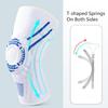 1pc Knee Brace Strap Patella Medial Support Strong Meniscus Silicone Compression Protection Sport Knee Pads Running Basketball