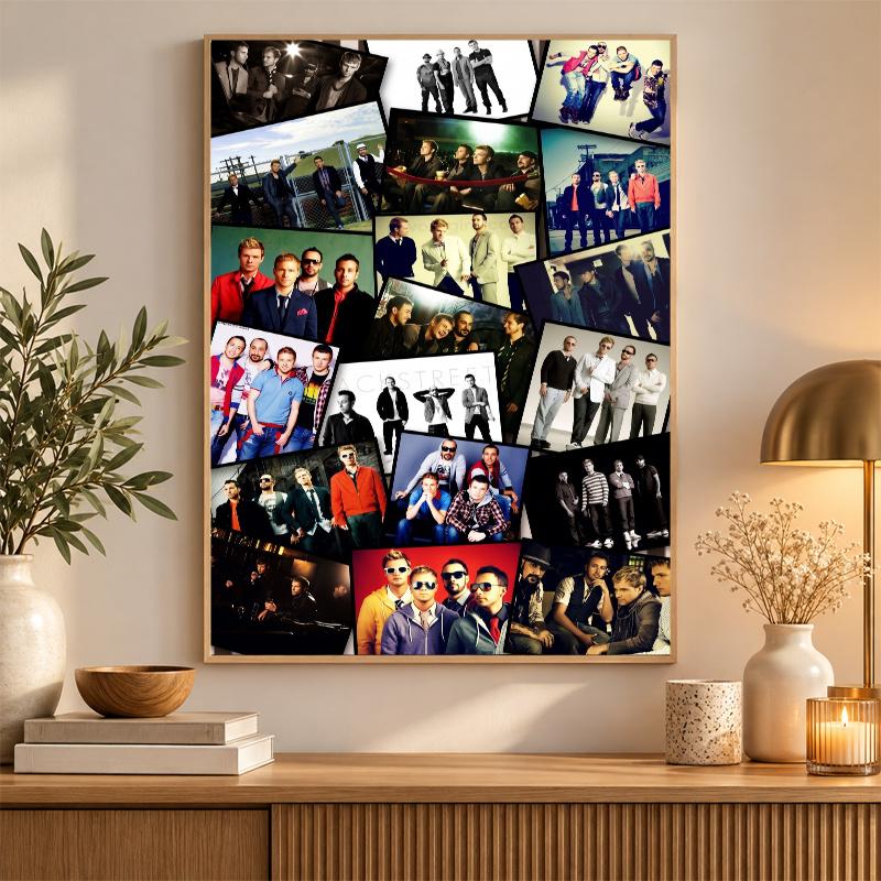 Backstreet Boys Diamond Painting Kit 5D Full Drill DIY Diamond Mosaic Wall Art Home Decor