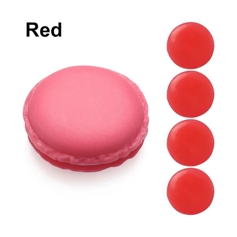 1/6ks Macaron Diamantové malování Lepicí Hliněná Úložná Krabička Vrtací Bláto Výšivka Křížový Steh Úložný Kontejner DIY Nástroje pro Nail Art
