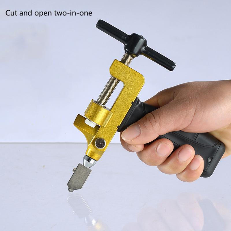 High Quality 2 In 1 Diamond Tile Glass Cutter Professional Ceramic And Porcelain Cutting Manual Multifunction Hand Tool Home Diy