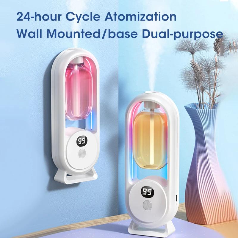 USB Smart Aromatherapy Machine Electric Air Freshener Purifier Automatic Sprayer 50ml Essential Oil Perfume Diffuser Home Toilet