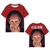 Satoru Gojo Japanese Anime Jujutsu Kaisen T-Shirts 3D Printed Summer Quick Dry Round Neck Short Sleeves for Men Polyester Do Not Fade