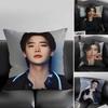 Lee Jong Suk Kissenbezug Büro Sofa Schlafsaal Stuhl Rücken Kurzplüsch Doppelseitiger Druck Heimkissenbezug