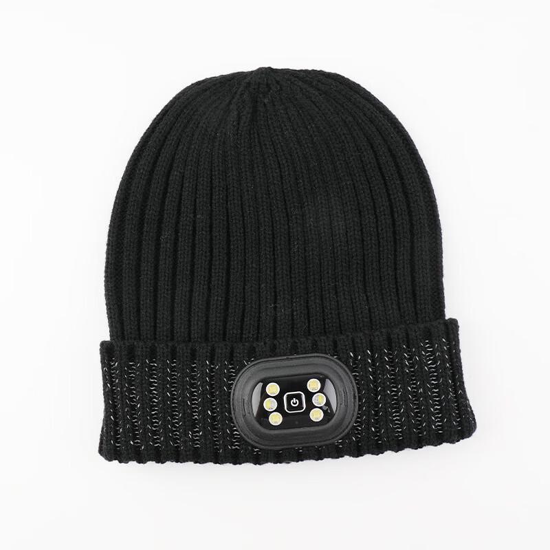 Светоотражающая светодиодная шапка-фонарь