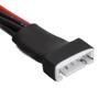 4S Lipo Balance Cable Professional 1 Red 4 Black Lipo Charging Power Extension Wire for RC Model Lipo Battery