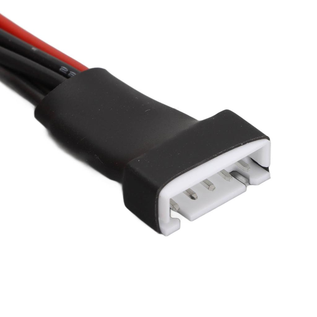4S Lipo Balance Cable Professional 1 Red 4 Black Lipo Charging Power Extension Wire for RC Model Lipo Battery