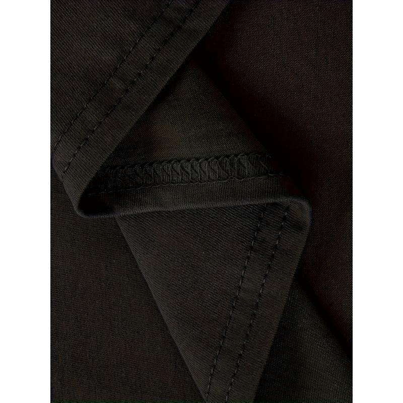 European Sizes Women'S 'God Is Good' Inspirational Letter Print T-Shirt | Round Neck, Short Sleeve, Black Machine Washable