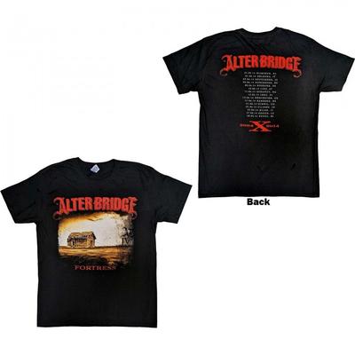 Alter Bridge Unisex Adult Fortress 2014 Tour Dates T-Shirt