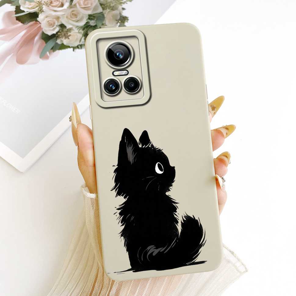 6.7" For Realme GT Neo3 5G 2022 Case Luxury Dragon Butterfly Soft Silicone Cover For Realme GT Neo 3 RMX3560 Protective Shell