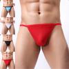 Men G String  Mesh Bulge Breathable Panties Micro Thong T-back Underwear Brief