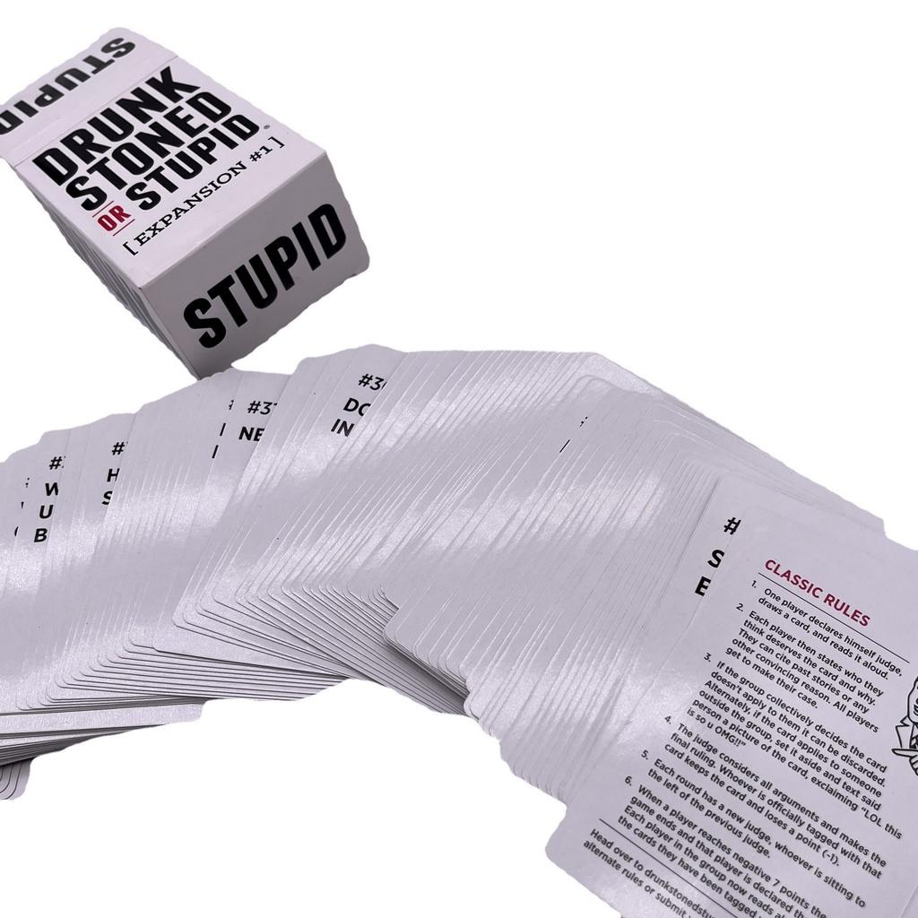 Drunk Stoned Or Stupid Card Game Fun Party Board Game For Game Nights Wholesale