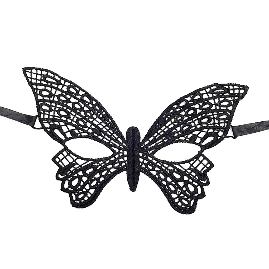 Hollow Peacock Lace Masquerade Party Eye Mask Veil for Halloween Nightclub