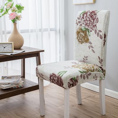 Vysoce elastický domácí potah na židli Jednodílný potah na židli jídelního stolu Potahová látka na židli Čtyři roční období