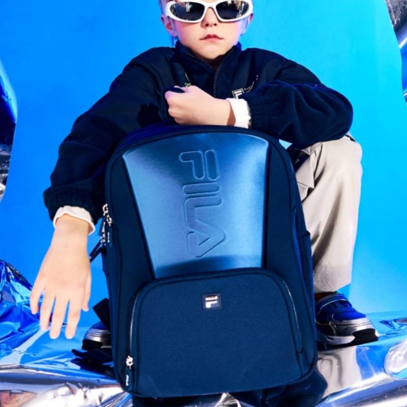 [fila Kids] [24 Years New] Iron 570 Backpack  Fk3beg1007m Nay  q0zFk3beg1007mNay