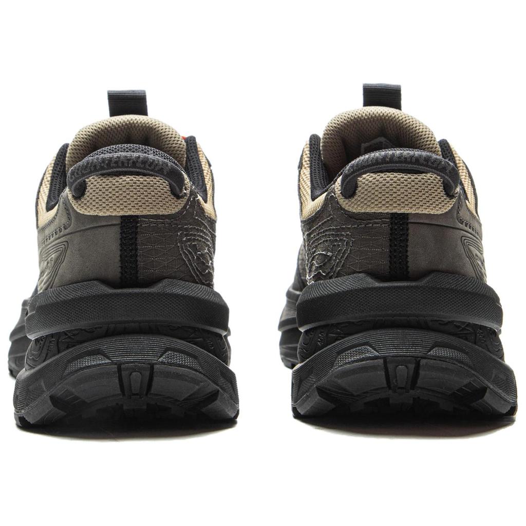 Li Ning Outdoor CF Tracing Waterproof Support Low Top Hiking Shoes Unisex Gray Black AHTV037-3