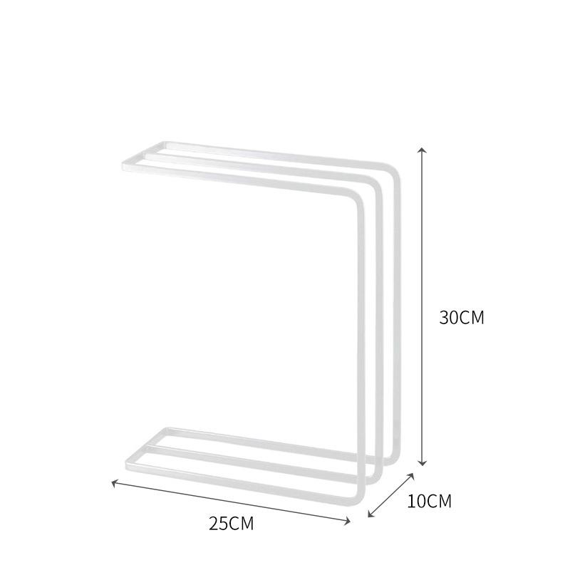 

Напольная стойка для полотенец 3-уровневая Металлическая Легкая Сушилка для Ванной Кухонная столешница Держатель для мытья рук Вешалка для тряпок для посуды белый