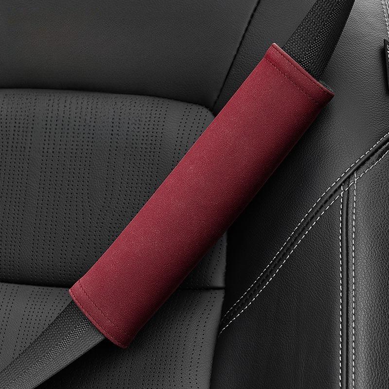 Car seat belt cover shoulder protector suede for M Performance E46 E90 E60 F10 F20 F30 E36 M1 M2 M3 M5 X1 X3 X4 X5 G01 G02