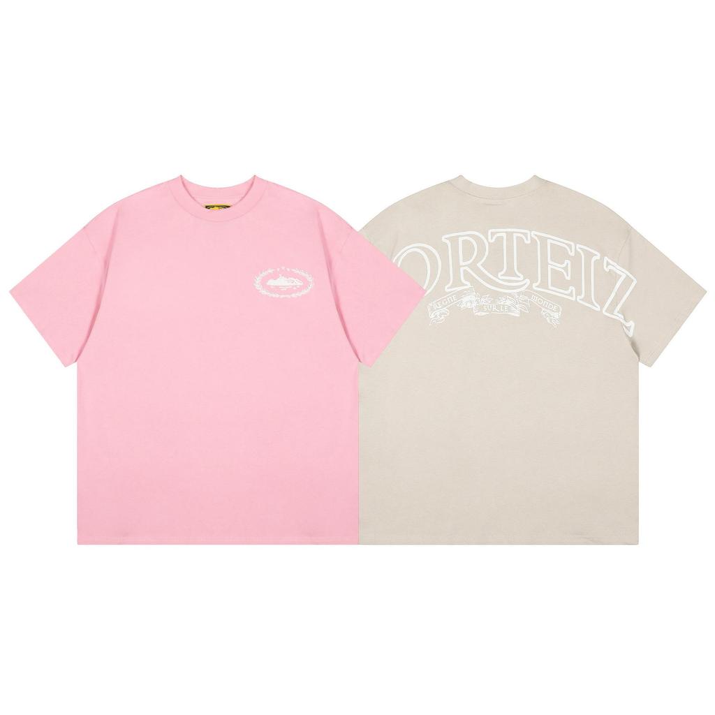 Corteiz Unisex European-American Street Style Loose Pullover Round-Neck Autumn Knitwear