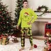 Print Cute Family Set Pajamas, Home Clothes, Family Set Long Sleeve Top Pants Set