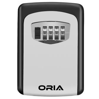 

ORIA 4 Digit Combination Durable Key Storage Lock Box Wall Mounted Safety Key Lock Box Large Storage Capacity серебряный