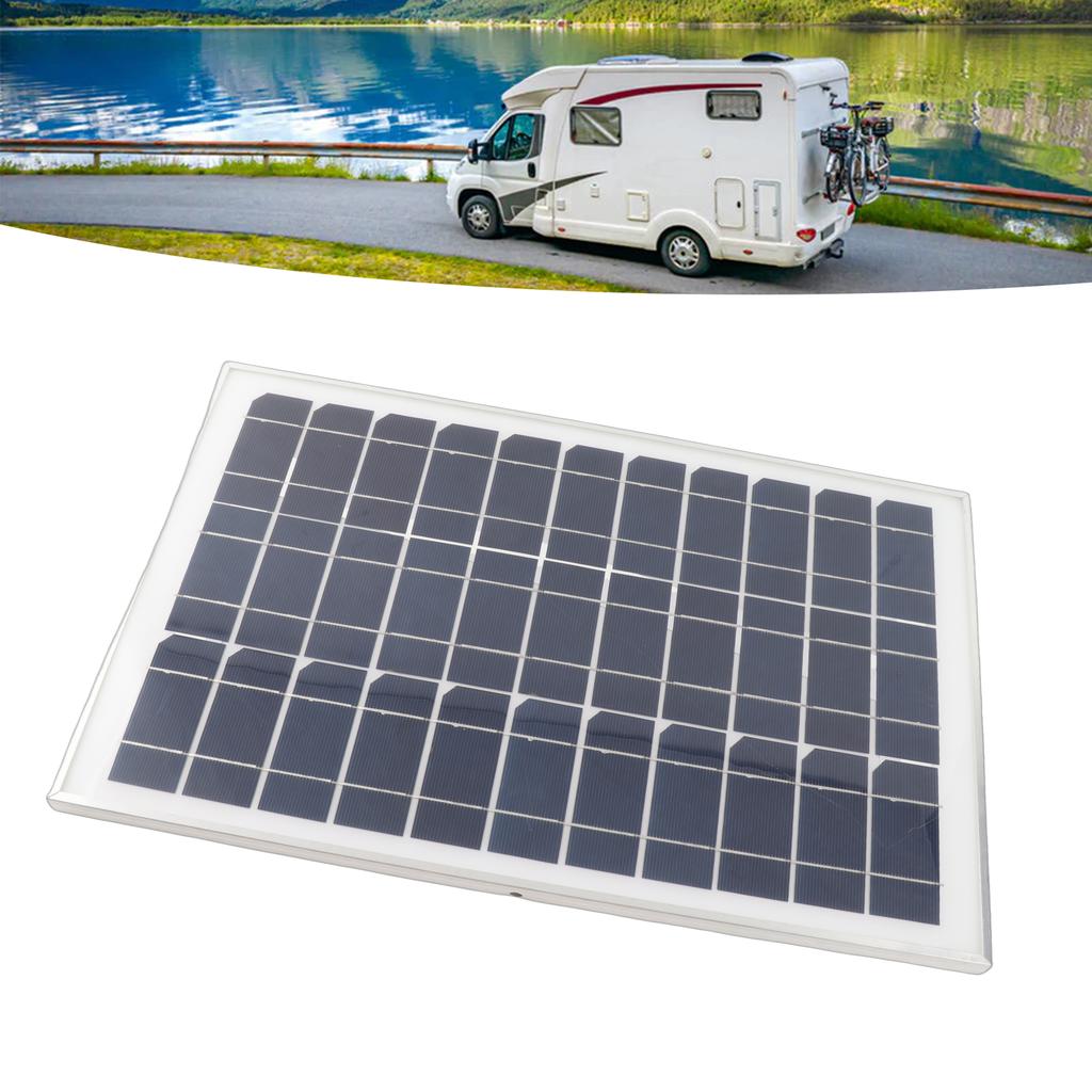 100W Solar Panel Kit, 12V Solar Car Battery  , Fast Charging for Car, Motorcycle, Boat, RV