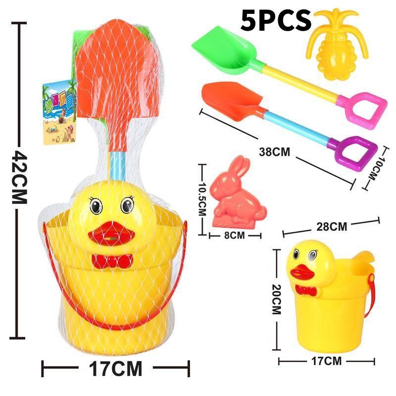 Interactive Spade Bucket Sandcastle Tools Construction Outdoors Toys Creativity