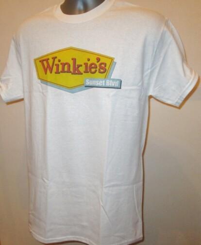 Winkies Diner T-shirt Sunset Blvd Film Mulholland Dr David Lynch Twin Peaks W046 XXL