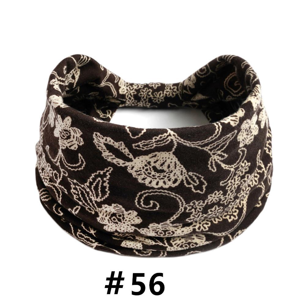 Damen Boho Stirnbänder Baumwolle Breite Turban Headwraps Rutschfeste Stretch Spa Haarbänder Workout Yoga Stirnbänder Bandage Running Bandana Haarschmuck