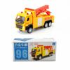Alloy Model Car Rescue Crane Vehicle With Door Opening Design For Childrens Gift