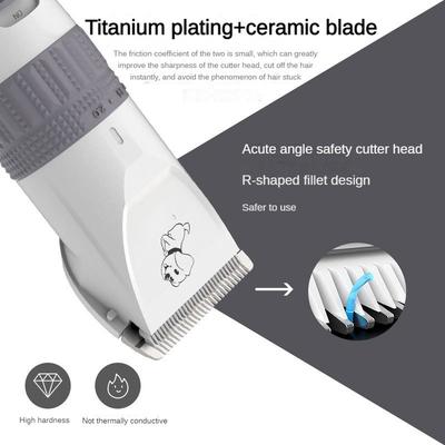Lager Schermaterial Haushaltskatzen und Hunde Elektrischer Haartrimmer Haustier Professionell Haustier Elektrischer Haarschneider