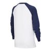 Nike Sportswear T-Shirt Fw/Aw25 Crew Neck Raglan Sleeve Fitted Color Block Long Sleeve Kids tops IM0593102