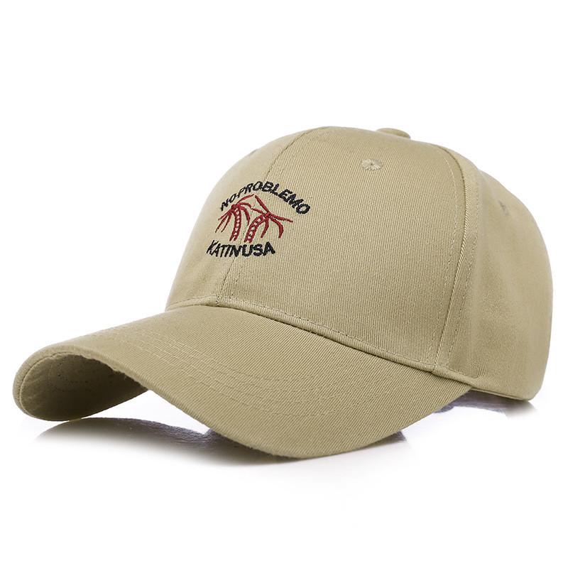 

No Problemo Katinusa Letter Embroidery Baseball Hat Sun Protection Breathable