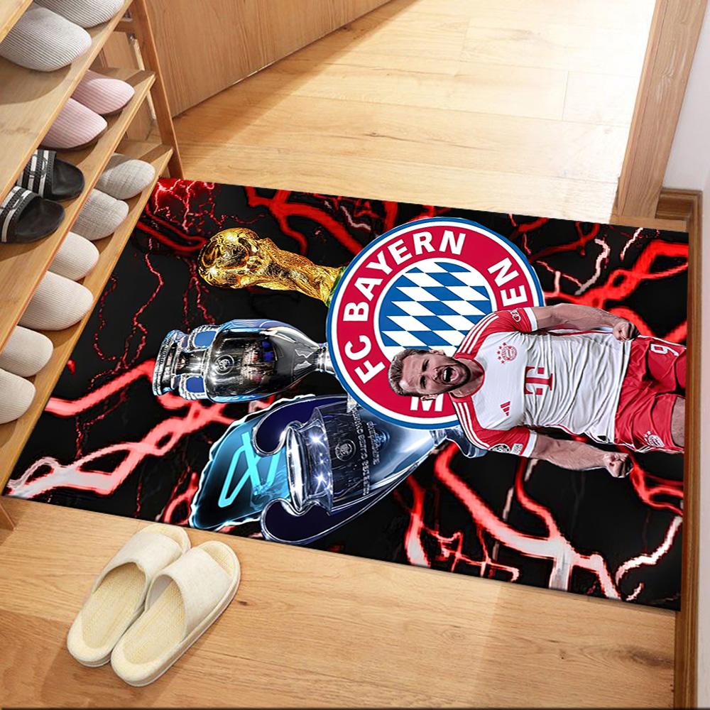 Bayern Munich Carpet Perfect for Study room Bedrooms Playrooms Dining Room Anti-slip Rug Decorate Offices Best for Christmas