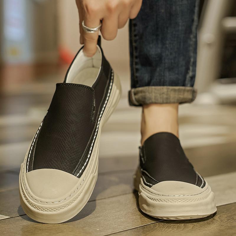 Frühling Heißverkauf Flache Bequeme Slipper Täglicher Arbeitsweg Herren Fahrschuhe Rutschfest Vielseitige Herren Mesh Freizeitschuhe