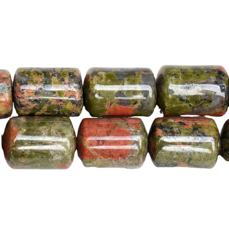 6x10mm Jingde Crystal Agate Cylindrical Loose Beads for DIY Jewelry Accessories