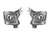 200 Series 3rd Generation Early Chrome Fog Left and Right Set TRISTAR'S [Hiace Edition] Lamps,