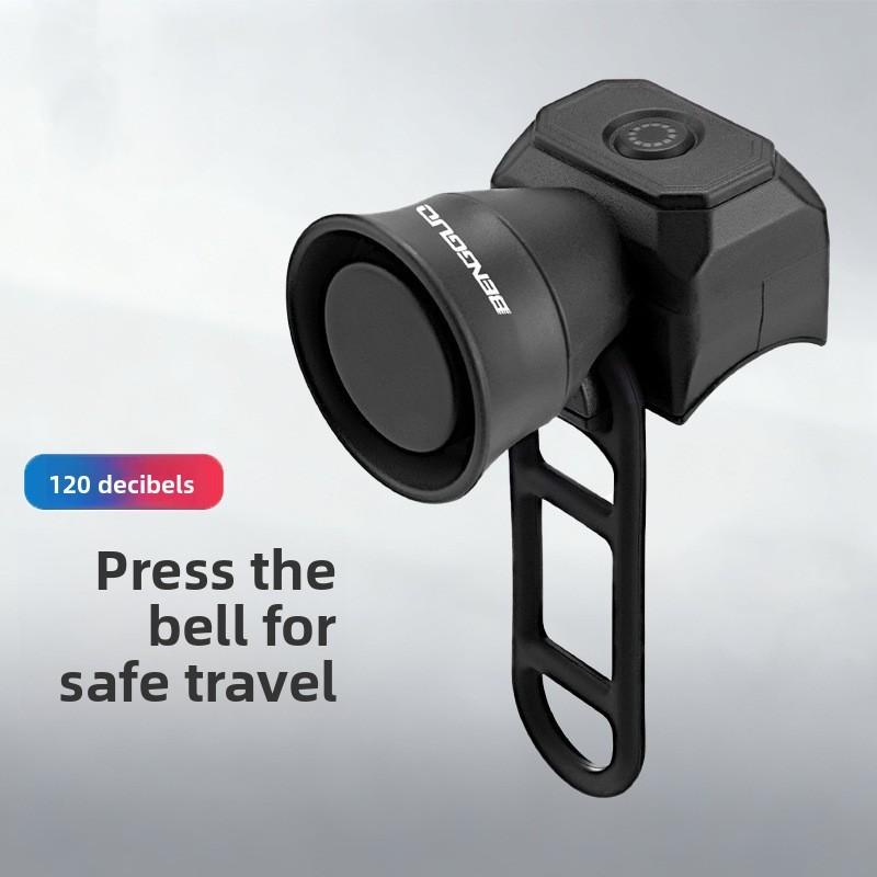 Bicycle Horn With Waterproof Color Bell For Mountain Bike And Outdoor Cycling
