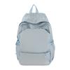 Schoolbag Large Capacity Simple Backpack Female Korean Version Daily Versatile Commuter Backpack Junior High School Student Class School Bag