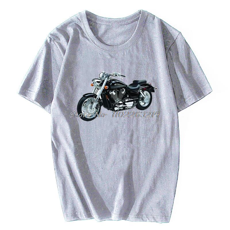 Horký Výprodej Tričko Klasické Japonské Motocykly Fanoušci VTX 1800 Gr Tričko Unisex Bavlna Nadměrné Streetwear Harajuku
