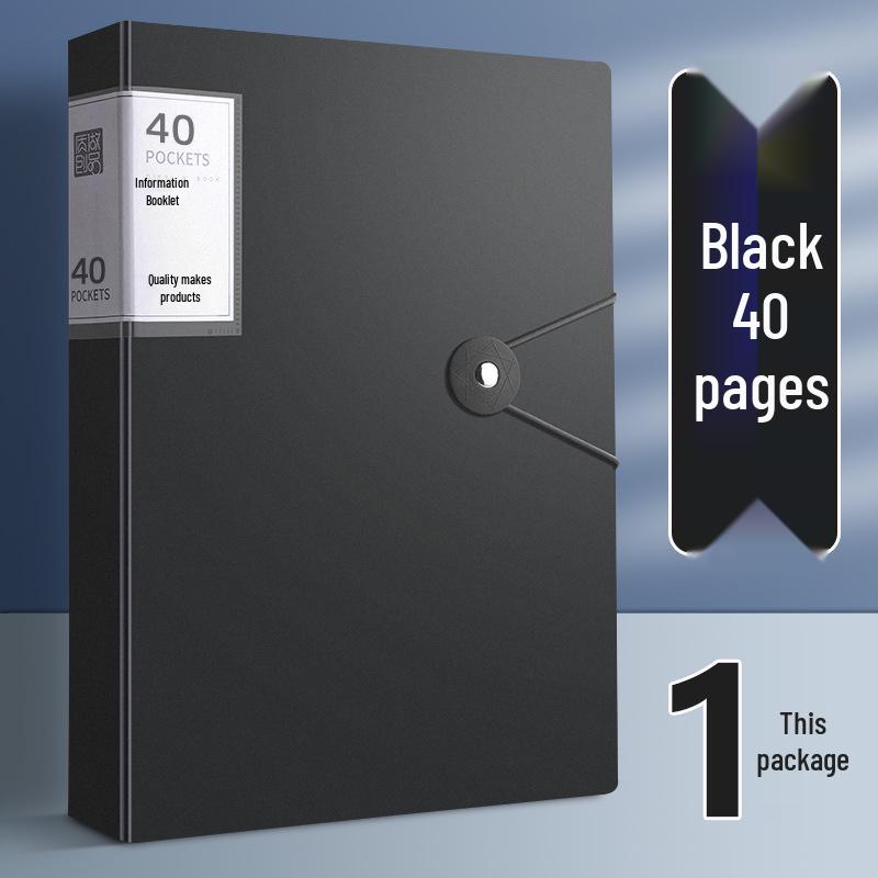 A4 Transparent File Folder and Paper Storage Organizer