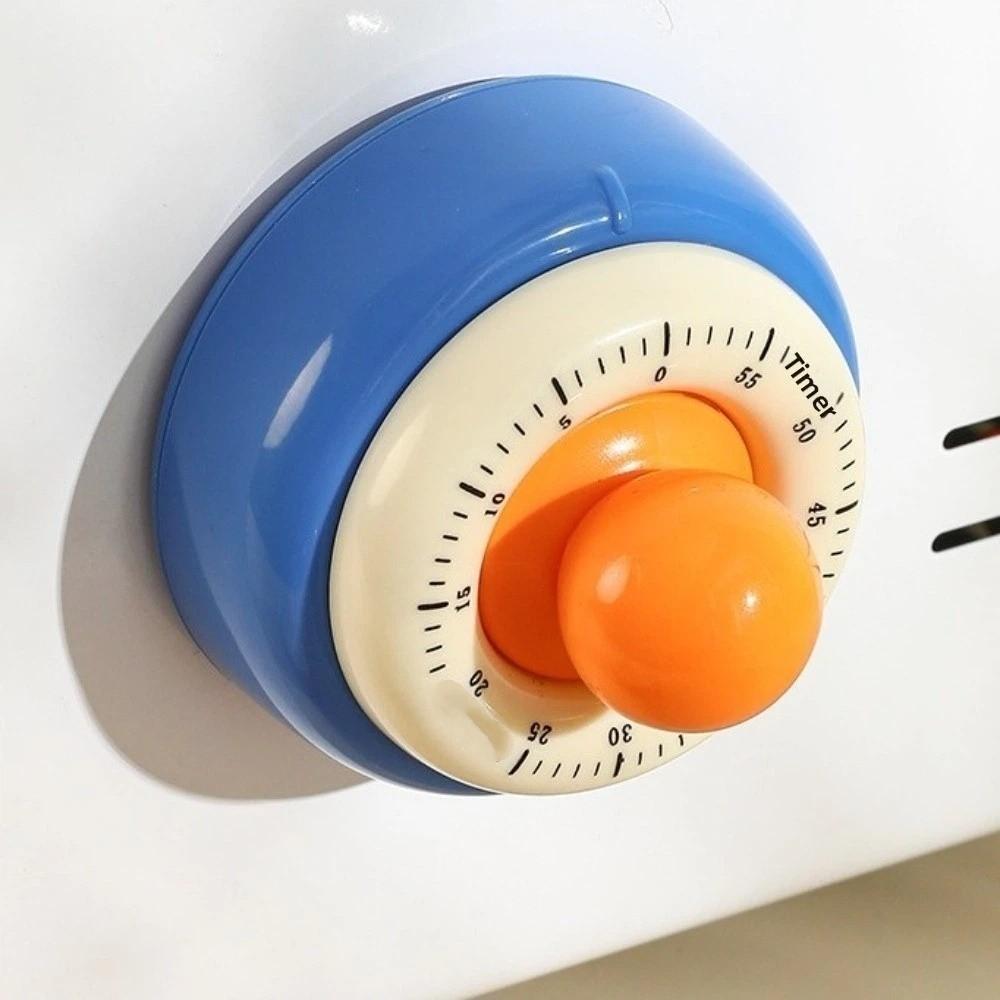 Self Discipline Magnetic Mechanical Timer Round Visual Countdown Timer Exercise