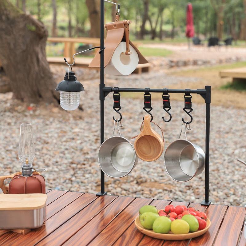 OEING Outdoor Camping Lantern Hanger Hook Set