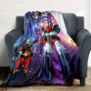 1pc UFO Robot Grendizer8 Blanket, Gift, for Men and Women, Soft Blanket, Good for Sofa Bed Couch Travel, Lightweight Flannel Blanket